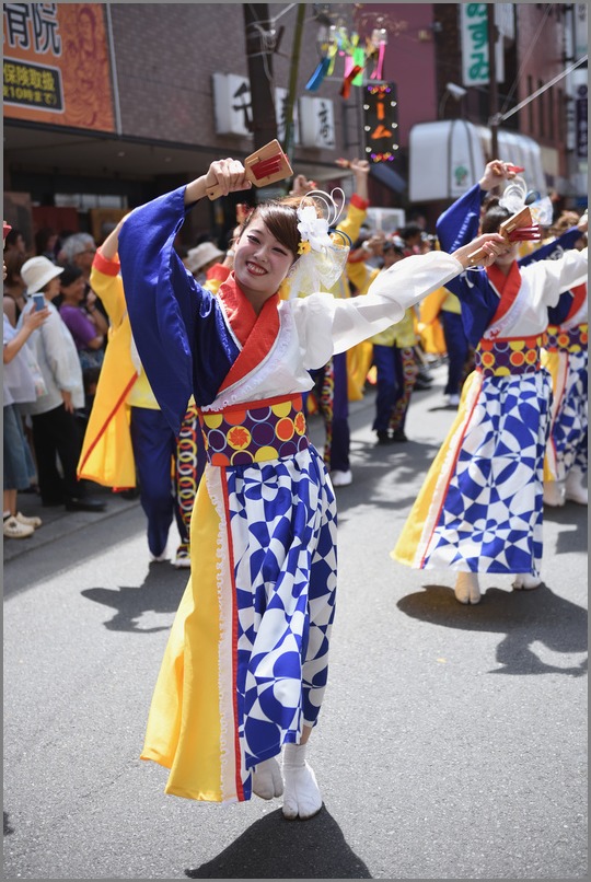 第33回　高幡不動参道七夕まつり　「ぬまづ熱風舞人」　（敬称略）　静岡県沼津市_c0276323_219093.jpg