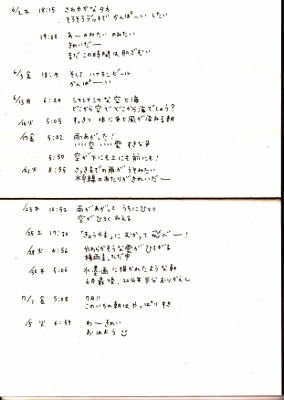 きょうも窓 series 14　あーーきれい　おなじでちがう毎日_e0014553_09141864.jpg