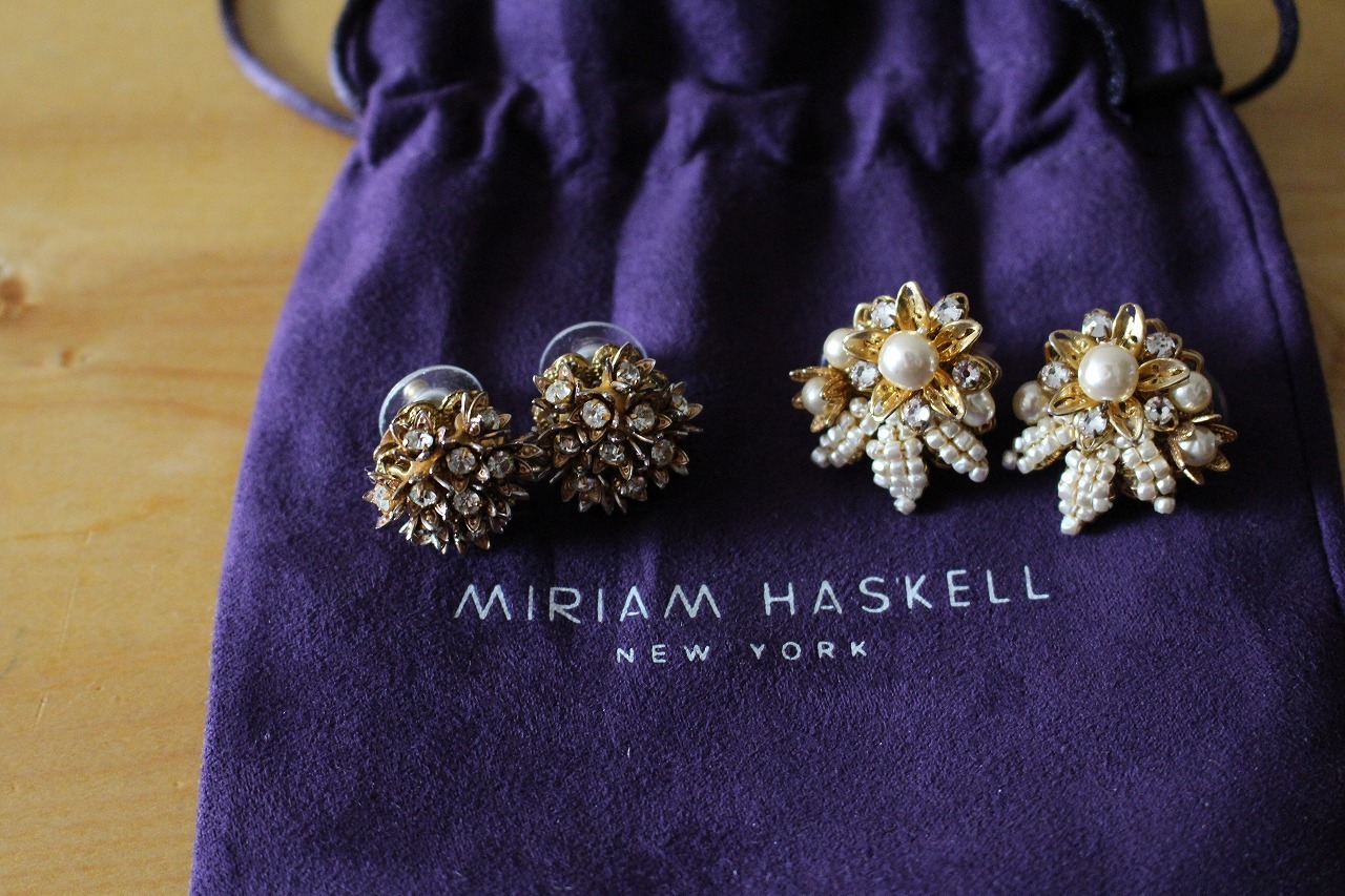 MIRIAM HASKELL ピアス・イヤリング レディース - イヤリング