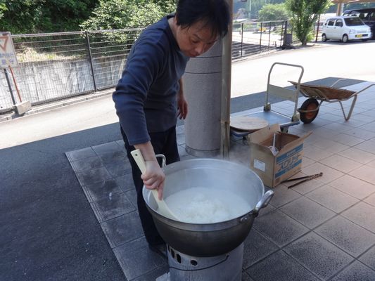 7/5 炊き出し訓練_a0154110_8164132.jpg
