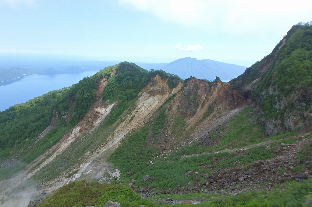  恵庭岳東峰、7月4日－その1－_f0138096_1054977.jpg