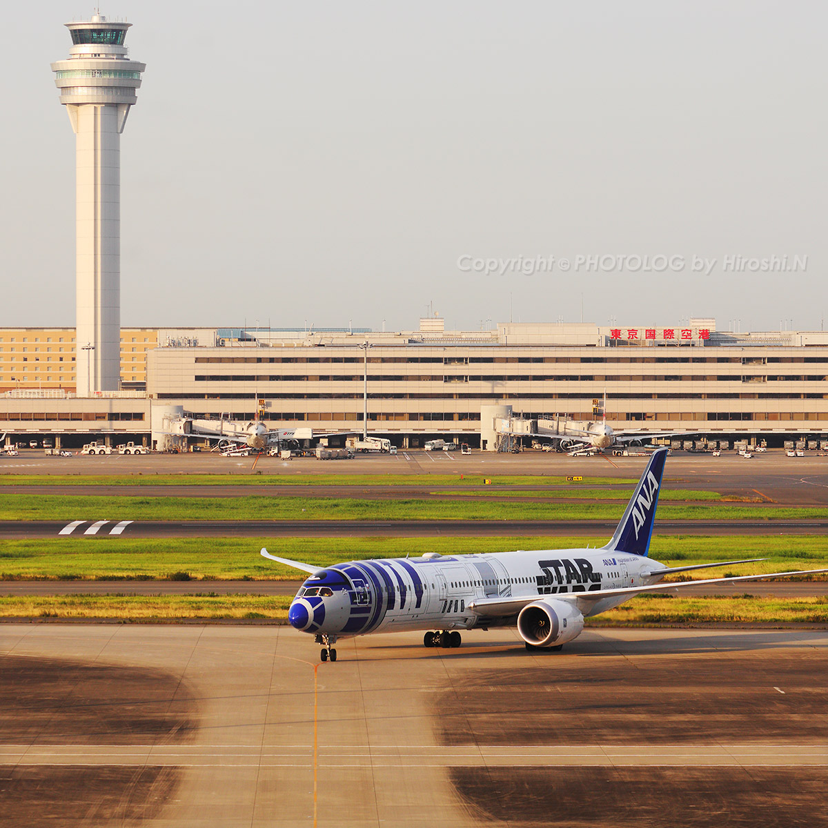 2016/7/2 Sun. 羽田空港 - R2-D2 ANA JET -  _b0183406_004634.jpg