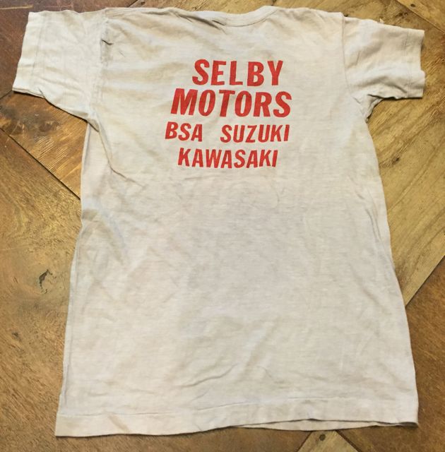  7/9（土）入荷商品！！　５０s　〜BSA 　染込みプリント　モーターサイクル　Tシャツ！！_c0144020_15312060.jpg