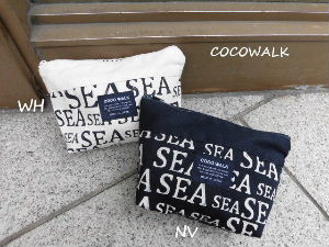 COCOWALK　舟型ポーチSEA_a0125177_15342965.jpg