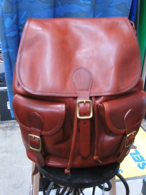 SLOW ･･･ DOUBLE OIL RUCKSACK！　素晴らし過ぎます！★！_d0152280_21194086.jpg