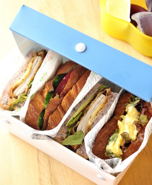息子の遠足弁当と主人のお弁当_b0171098_1714180.jpg