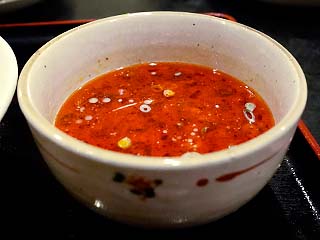 王福@米子 ☆☆ (冷やし坦々つけ麺・夏季限定) _f0080612_1912250.jpg