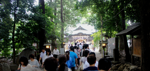 代々木八幡宮の大祓式に参加しました。_d0029716_043597.jpg