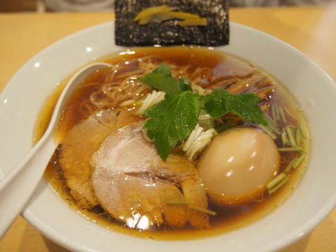 蛤そば 塩：麺屋 遊仁（五所川原市）_b0147224_20223557.jpg