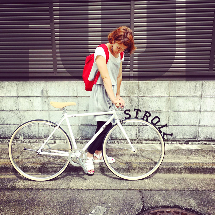 fUJI STROLL 2016 fuji ストロール ピスト クロスバイク 自転車女子 フジ 自転車ガール おしゃれ自転車_b0212032_20454526.jpg