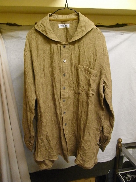 antiqued shawlcollar linen shirtcoat_f0049745_18152118.jpg