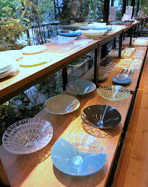 サイトでお買い サブロウガラス　作家者　角皿大皿 調理器具