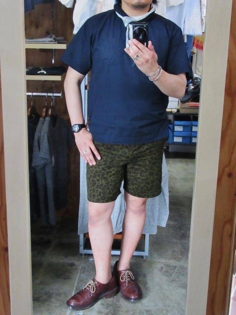 COO CHU CAMP ・・・ Climbing SHORTS (LEOPARD柄・当店別注・修正分)!★! 再.._d0152280_15374493.jpg