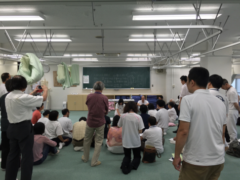 母校・浪越 日本指圧専門学校 同窓会 指圧治療実技研修会②_a0112393_22141796.jpg
