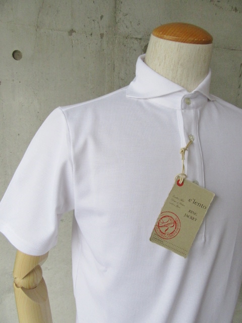 大人の永遠のPOLO ･･･ RING JACKET　WIDE COLOR POLO (鹿の子生地)！★！_d0152280_20363914.jpg