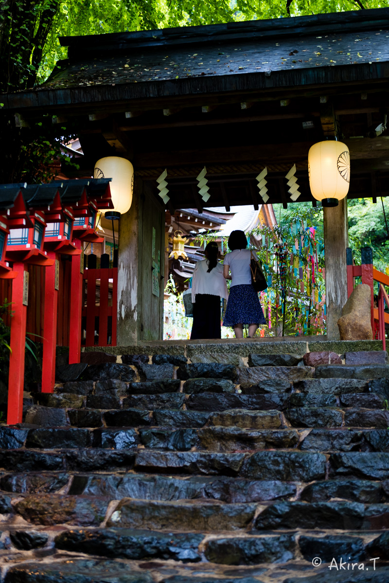 貴船神社 七夕笹飾り -2-_f0152550_22144489.jpg