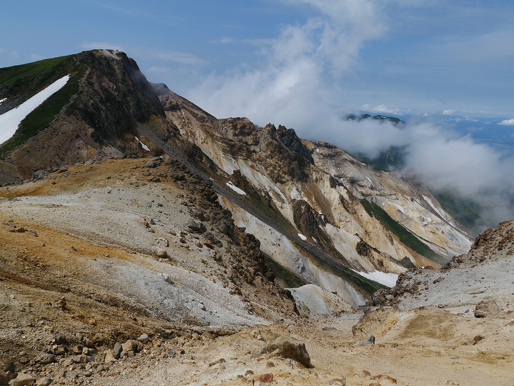 十勝岳から富良野岳、7月9日－その2－_f0138096_10211140.jpg