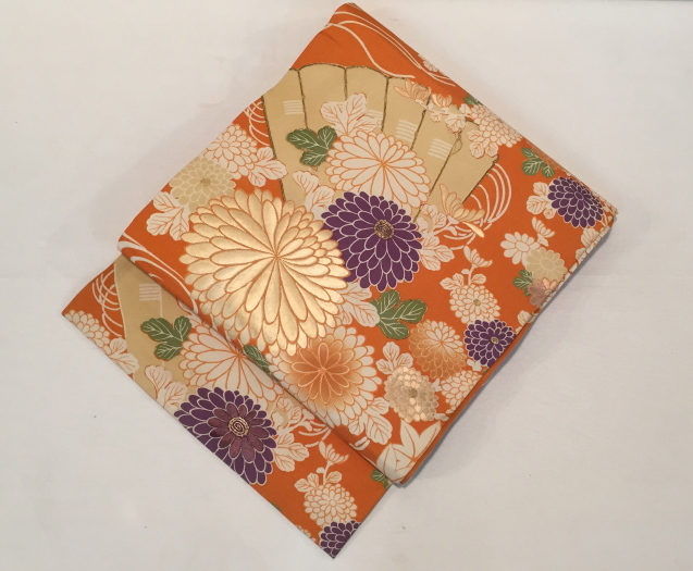 華やか♪市松花錦紗着物×菊刺繍染め丸帯♪販売商品22_c0321302_00324727.jpg