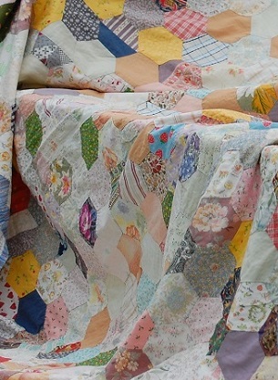 ーPatchworkQuilt－8－キルト＆日々のそら隊長＆アン人形_b0025323_1429593.jpg