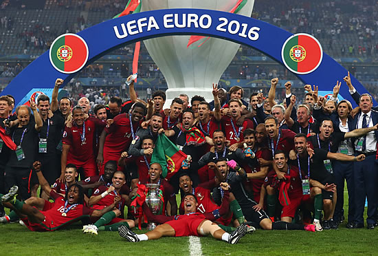 16 7 11 Uefa Euro16決勝 ポルトガルvsフランス ゆりこ茶屋２