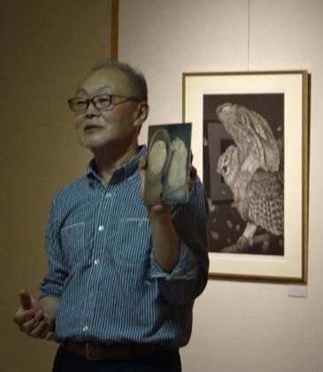 生田宏司銅板画メゾチンド展、オープニングギャラリートーク 生田宏司銅板画メゾチンド展、オープニングギャラリートーク