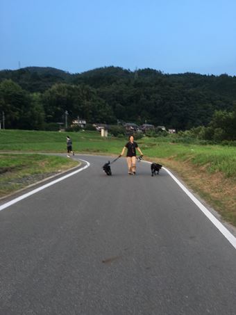 ハウル＆コーク、アニたん家で水遊び♪_c0114121_044392.jpg