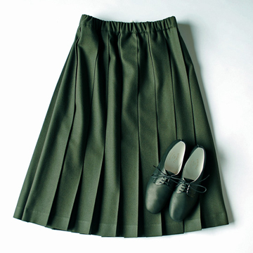 Wool Pleated Skirt_c0215933_13102473.jpg