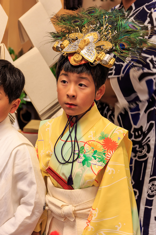祇園祭16 長刀鉾稚児 禿の三人 花景色 K W C Photoblog