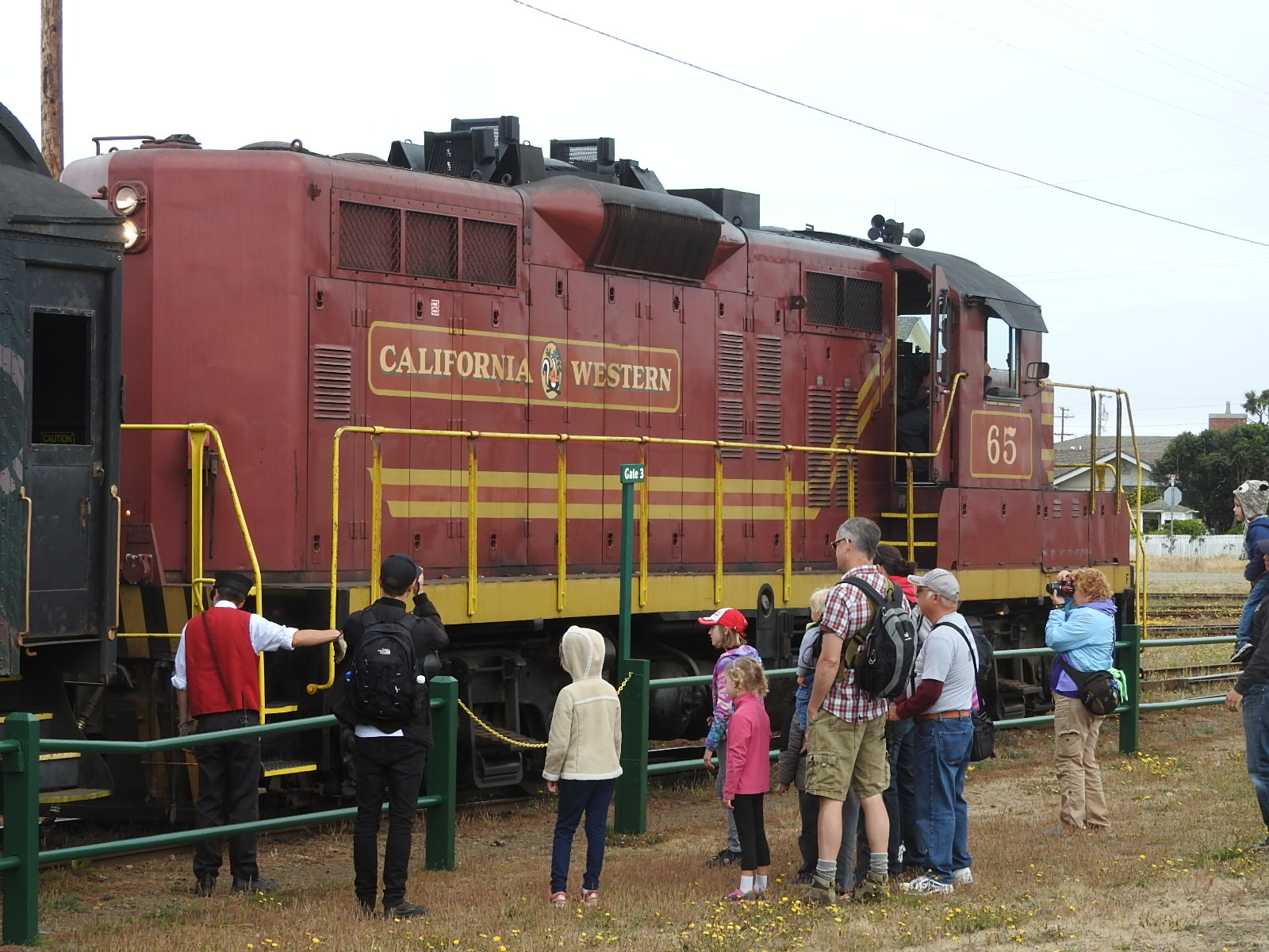 Skunk Train （スカンク・トレイン）_c0115366_2034050.jpg