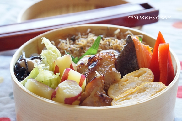 今週の愛妻弁当 2016年7月第2週 盛夏のお弁当の工夫_d0348118_732494.jpg
