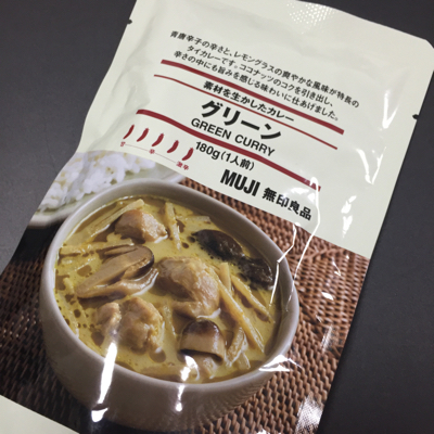 無印良品グリーンカレーつけ麺_c0318224_14375420.jpg