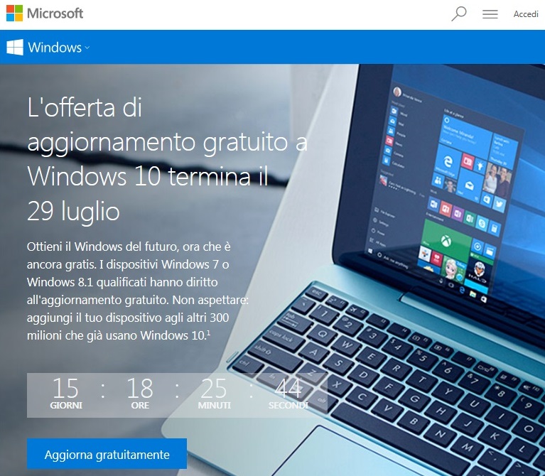 格闘Windows 10への更新イタリア語版PCの場合、問題1:更新が途中で中断_f0234936_61501.jpg