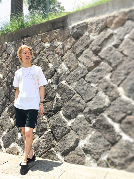 Put on ”WYTHE” Short Pants ①_d0227059_18273816.jpg