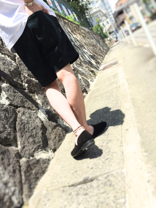 Put on ”WYTHE” Short Pants ①_d0227059_18274161.jpg