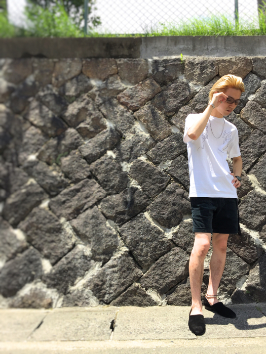Put on ”WYTHE” Short Pants ①_d0227059_18274241.jpg