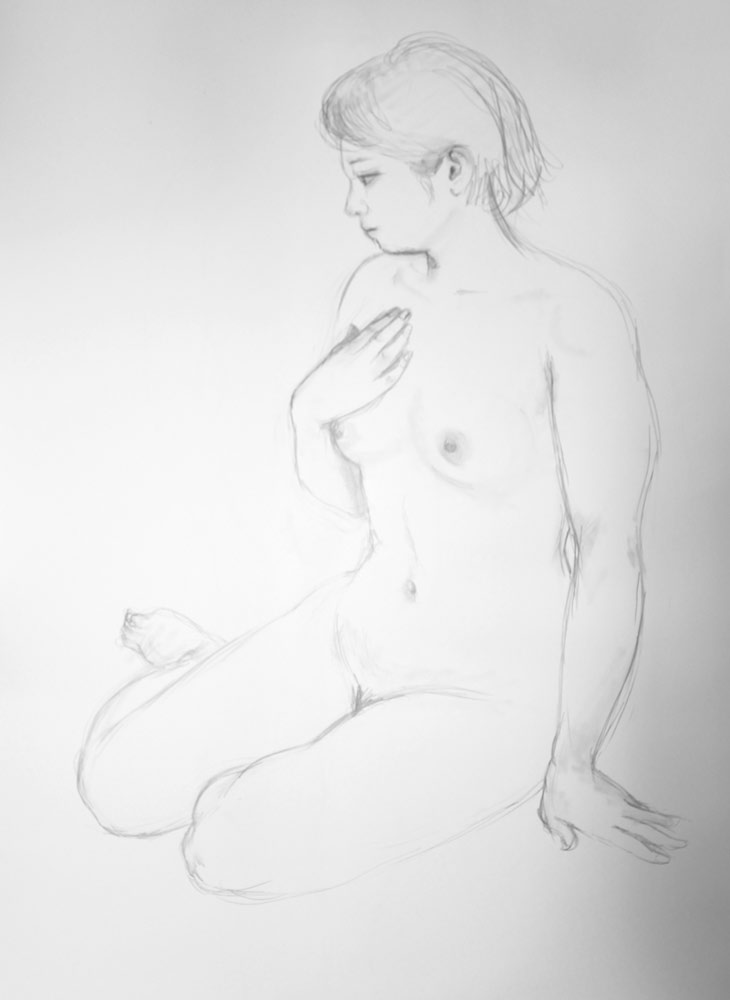 裸婦素描　NUDE SKETCH_b0021594_1655189.jpg