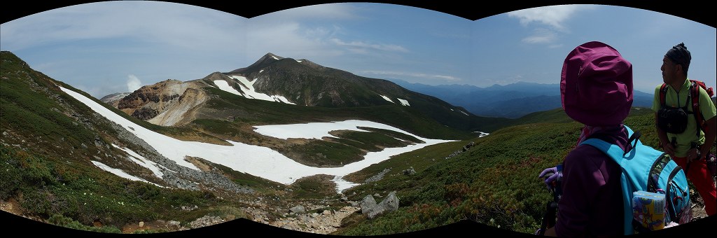  十勝岳から富良野岳、7月9日－同行者からの写真－_f0138096_1085149.jpg