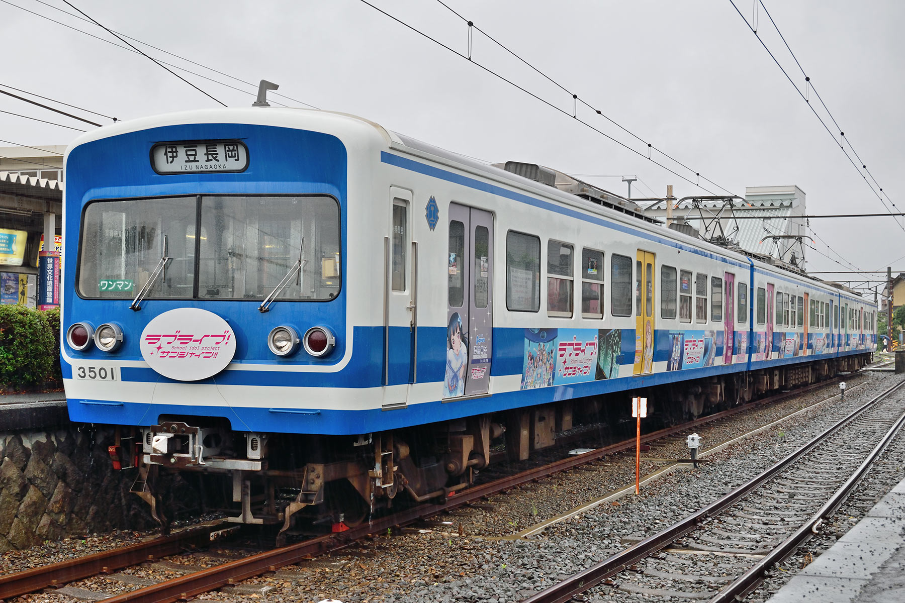 伊豆箱根鉄道 3000系 / 3501F - 恋になりたいAQUARIUMラッピング -_d0226909_22263926.jpg