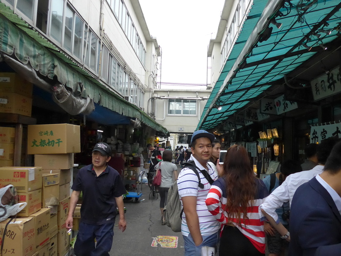 築地市場「玉子焼松露」と「築地幸軒」へ行く。_f0232060_20231576.jpg