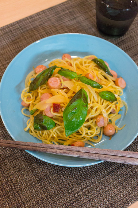 そるとまとでバジル焼きそば。_d0224162_18345852.jpg
