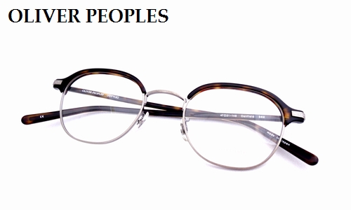 【OLIVER PEOPLES】ミニマルデザインのサーモントモデル「Canfield」「Posner」_d0089508_18163947.jpg