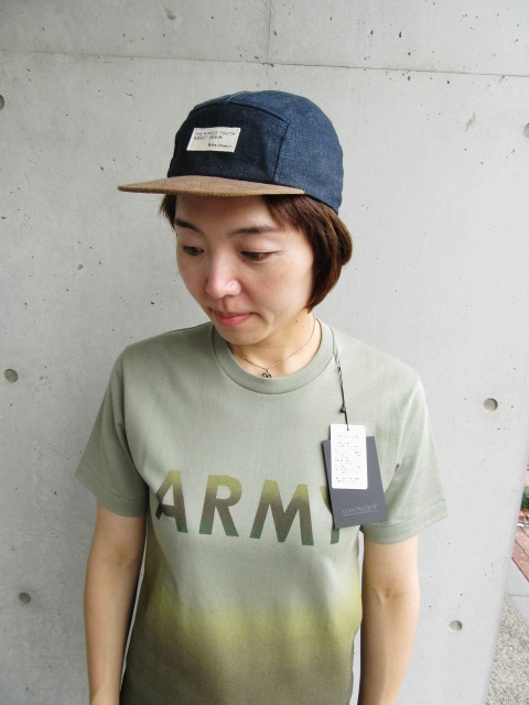 夏･･･今こそ、AIRブラシ PRINT TEE STYLE★　By COO CHU CAMP「ARMY」TEE！♪！_d0152280_12303456.jpg