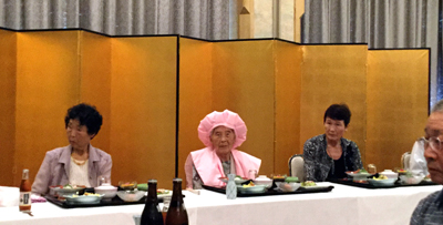 長野へ・・おばさんの100歳の御祝に列席_d0029716_0293032.jpg