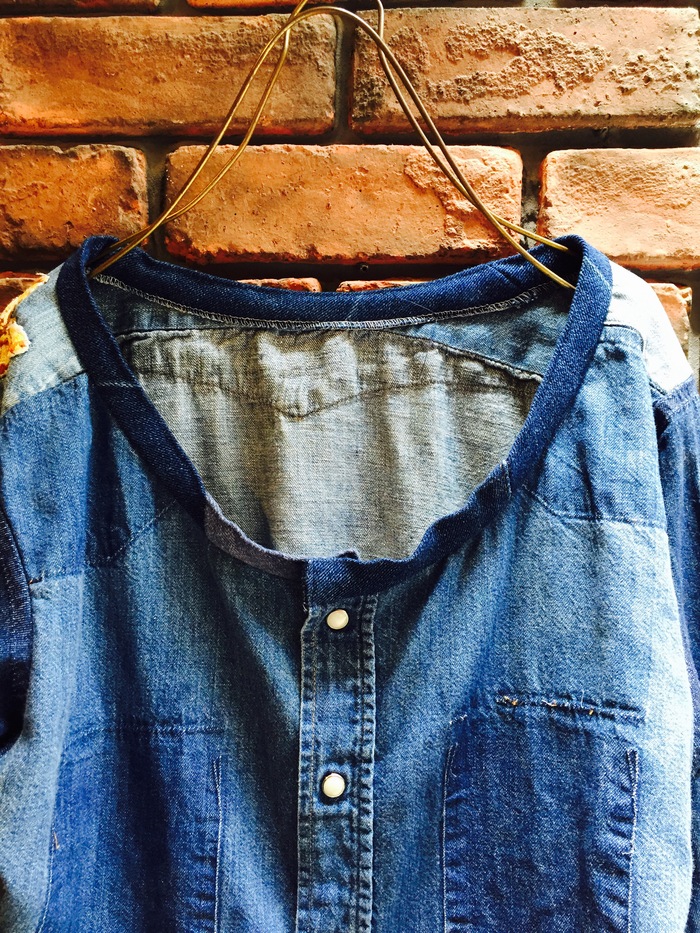 \"DENIM WESTERN REMAKE 2WAY SHIRT\"_c0177238_17584568.jpg