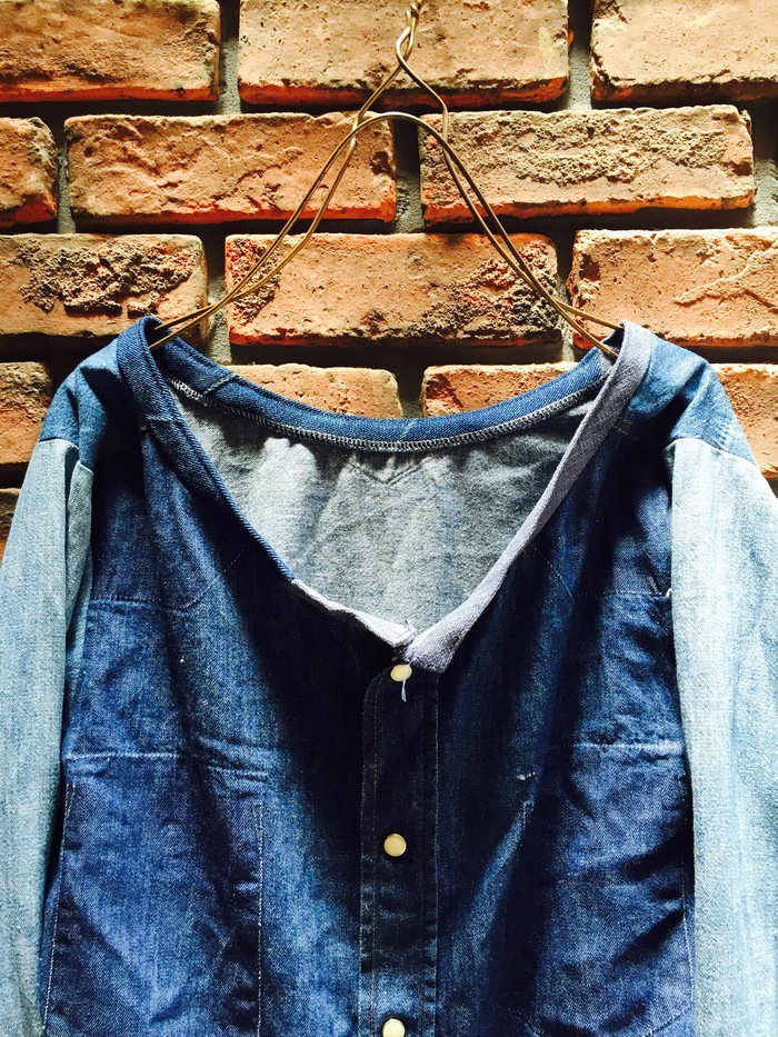 \"DENIM WESTERN REMAKE 2WAY SHIRT\"_c0177238_18134474.jpg