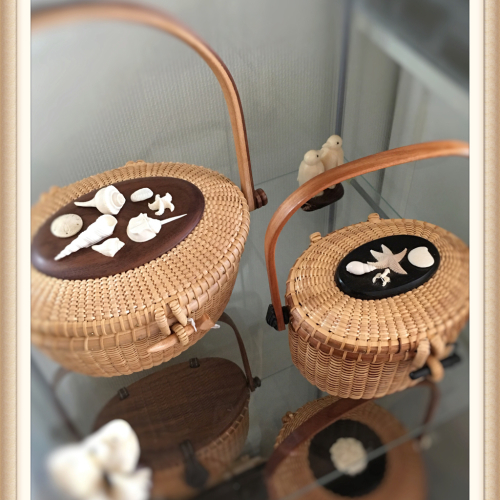 シェルカービング : NANTUCKET &KK ナンタケットバスケット教室