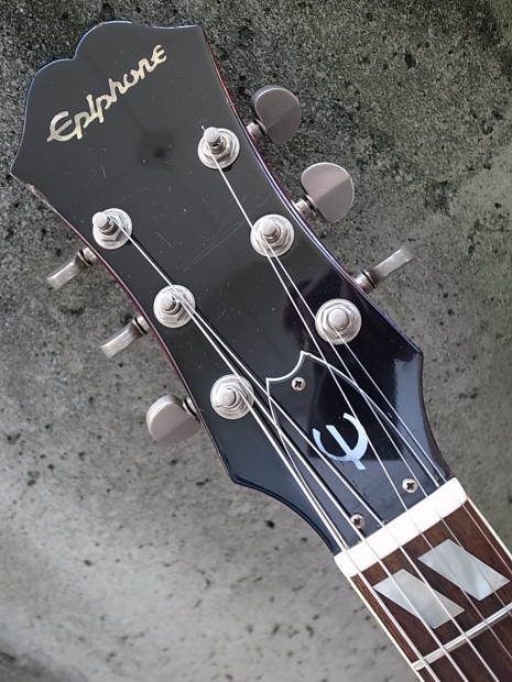 Epiphone Riviera 1977〜79年代製 ブルーラベル マツモク - メルカリ