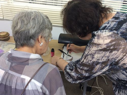 「メタルエンボッシングアート 福岡地区作品展&体験会」_c0357605_17173847.jpg