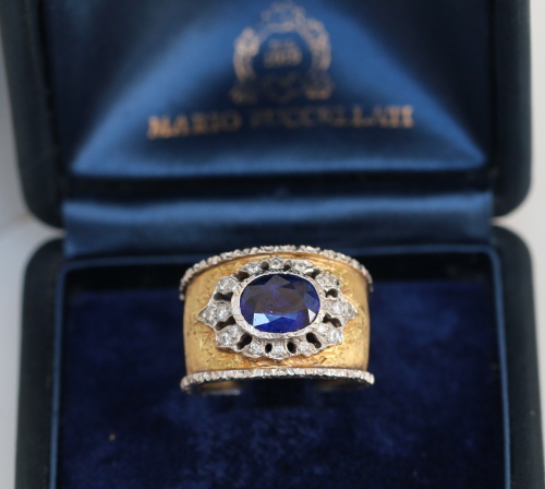 MARIO BUCCELLATI やか サテン BOX 空き箱 マリオブチェラッティ