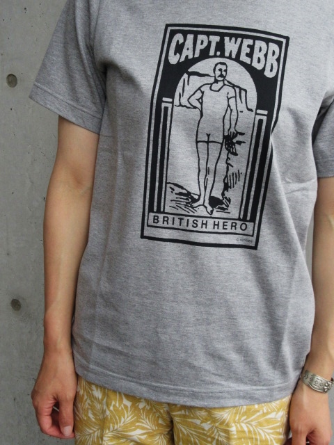 British HERO TEE ･･･ 「Captain Matthew Webb」密かに人気です★★★_d0152280_18235691.jpg